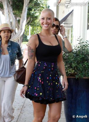 Amber Rose à Beverly Hills, le 19 juillet 2010