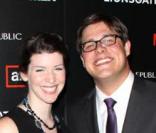 Rich Sommer et sa femme Virginia en juillet 2010 à Los Angeles   