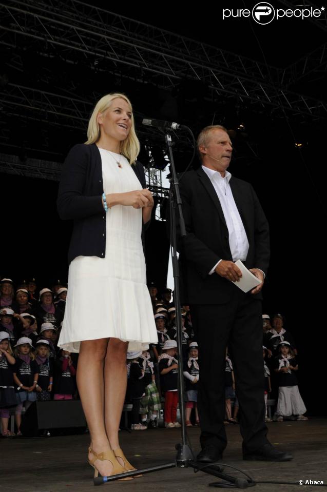 Le 29 juillet 2010, la princesse Mette-Marit de Norvège inaugurait le Tall Ships Races dans sa ville natale de Kristiansand.