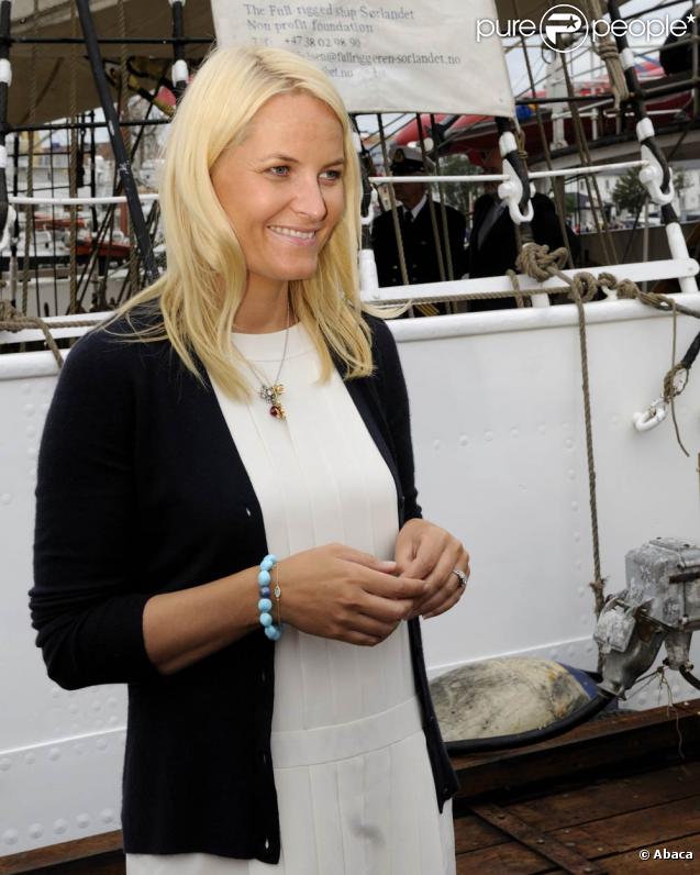 Le 29 juillet 2010, la princesse Mette-Marit de Norvège inaugurait le Tall Ships Races dans sa ville natale de Kristiansand.
