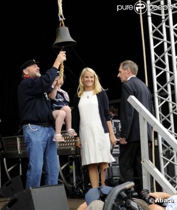 Le 29 juillet 2010, la princesse Mette-Marit de Norvège inaugurait le Tall Ships Races dans sa ville natale de Kristiansand.