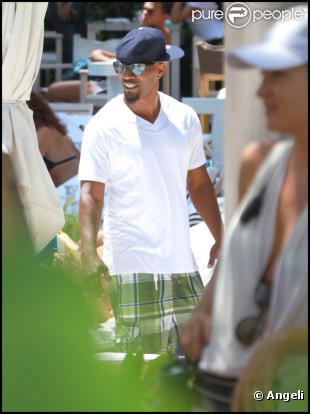 Jamie Foxx en vacances à Miami
