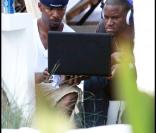 Jamie Foxx en vacances à Miami