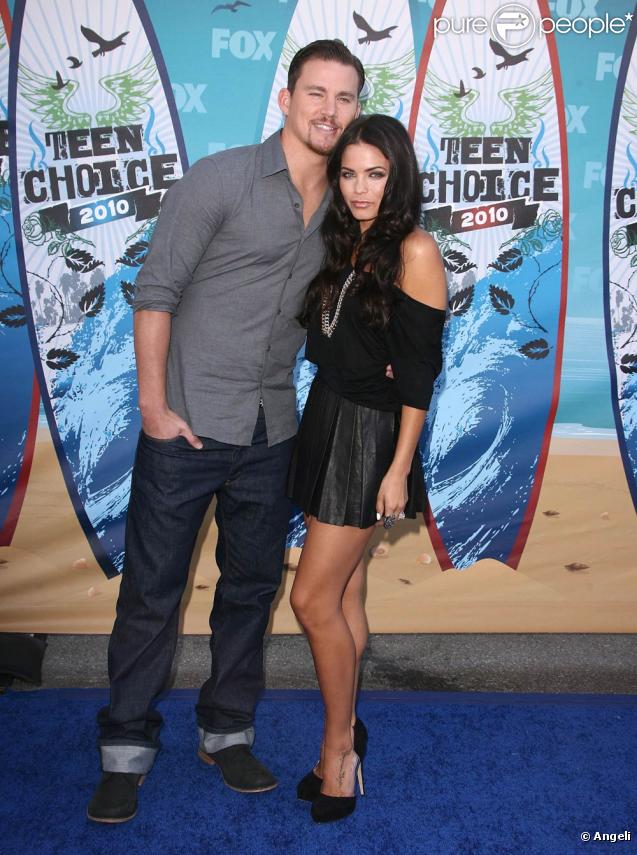 Channing Tatum et Jenna Dewan l'occasion des Teen Choice Awards 2010 