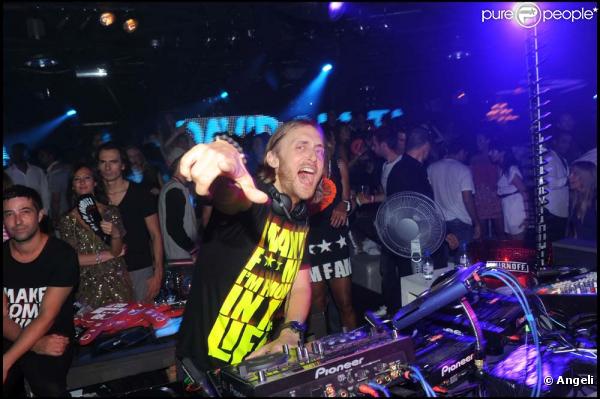 David Guetta soirée Unighted à Nice, le 7 août 2010