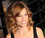 L'actrice américaine Hilary Swank