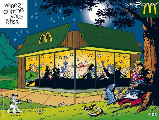 Astérix pour McDonald's