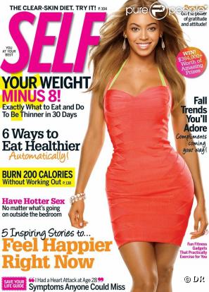 Beyoncé en couverture du magazine Self