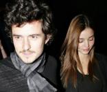 Les jeunes mariés Miranda Kerr et Orlando Bloom