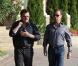 Bono rencontre Dmitri Medvedev à Stochi, Russie, le 24 août 2010