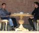 Bono rencontre Dmitri Medvedev à Stochi, Russie, le 24 août 2010