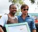 Brad Pitt à la Nouvelle-Orleans, le 27 août 2010