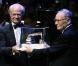 Polar Music Prize, Stockholm le 30 août 2010 : Le roi Carl XVI Gustaf de Suède et Ennio Morricone 