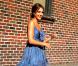 Jessica Alba se rendant sur le plateau de l'émission  The Late Show With David Letterman  à New York, le 30 août 2010