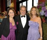 Daniela Lumbroso, Marc Stehlin et Arielle de Rothschild lors du Grand Bal de Deauville, le 28 août 2010