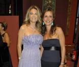 Arielle de Rothschild et Caroline Fournier Sarkozy lors du Grand Bal de Deauville, le 28 août 2010