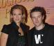 Lorie et Thibaud Vaneck à l'avant-première de  Clochette et la pierre de lune , à Eurodisney, le 25 octobre 2009