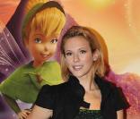 Lorie à l'avant-première de  Clochette et la pierre de lune , à Eurodisney, le 25 octobre 2009