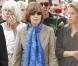 Nadine Trintignant, lors des obsèques d'Alain Corneau, au cimetière du Père-Lachaise, à Paris, le 4 septembre 2010.