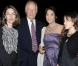 Sofia Coppola, Nicola Bulgari, son épouse Beatrice Bulgari et leur fille Ginevra Bulgari lors de la soirée Bulgari durant la 67e Mostra de Venise le 4 septembre 2010

