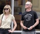 Kirsten Dunst et Simon Pegg, 2007 