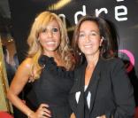 Cathy Guetta et Katia Toledano à la présentation de la collection Tweety by Cathy Guetta pour André, aux Galeries Lafayette, à Paris