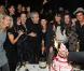 Sarah Lelouch, Salomé Lelouch, Audrey Dana, Claude Lelouch, Sabaya  Lelouch, Valérie, Tess, Sachka lors de la soirée à L'Arc pour fêter la  sortie de Ces Amours-là et les 50 ans des Films 13 à Paris le 12  septembre 2010