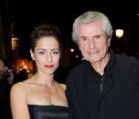 Audrey Dana et Claude Lelouch lors de la présentation de Ces Amours-là le 12 septembre 2010 à Paris