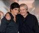 Sachka et Claude Lelouch lors de la présentation de Ces Amours-là le 12 septembre 2010 à Paris