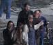 Johnny Depp, Ian McShane et Penélope Cruz sur le tournage de Pirates des Caraïbes 4 à Hawaï le 31 août 2010