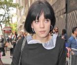 Lily Allen lors du défilé Henry Holland le 19 septembre 2010 à Londres