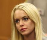 Lindsay Lohan devant le tribunal de Berverly Hills le 20 juillet 2010 avant son incarcération à la prison de Lynwood 