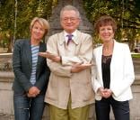 Ariane Massenet, Jean-Luc Petitrenaud et Catherine Laborde (14 septembre 2010, Fête du Houblon au Pavillon Ledoyen)