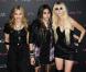 Madonna, Lourdes et Taylor Momsen lors du lancement de la ligne de prêt-à-porter Material Girl à New York le 22 septembre 2010