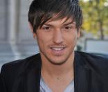 Quentin Mosimann à l'inauguration de l'événement Coeur de Vies, à Paris, le 22 septembre 2010.