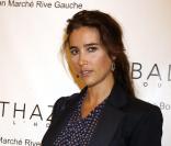 Vahina Giocante lors de l\'inauguration du nouvel espace homme du Bon Marché, le 21 septembre à Paris