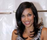 Rosario Dawson lors du défilé Roccobarocco lors de la Fashion Week de Milan, le 22 septembre 2010
