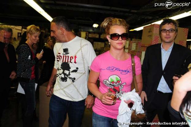 Photos exclusives de la rencontre entre Britney Spears et Christian Audigier