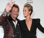 Johnny et Laeticia Hallyday à la Pink Party à Los Angeles le 25 septembre 2010