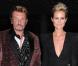 Johnny et Laeticia Hallyday à la Pink Party à Los Angeles le 25 septembre 2010