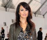 Maria Grazia lors du défilé Roberto Cavalli à Milan, le 27 septembre 2010
