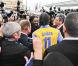 Didier Drogba inaugure un stade à son nom à Levallois-Perret en présence de Patrick Balkany et Rama Yade