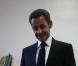 Nicolas Sarkozy en visite à Montillot. Il se rend à la rencontre des enfants. 30/09/2010