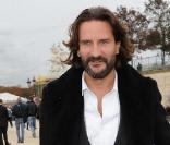 Frédéric Beigbeder lors du défilé Dior à Paris le 1er octobre 2010