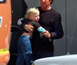 Dennis Quaid et son fils Thomas<br />