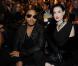 Lenny Kravitz et Dita Von Teese au Défilé Lanvin à Paris le 1er octobre 2010