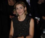Clotilde Courau au Défilé Lanvin à Paris le 1er octobre 2010