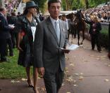 Edouard de Rothschild lors du Qatar Prix de l'Arc de Triomphe à l'hippodrome de Longchamp le 3 octobre 2010