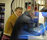 Daniel Craig à Stockholm, entre deux jours de tournage de  The Girl With The Dragon Tattoo , le 4 octobre 2010    