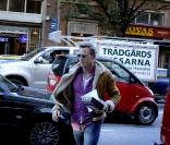 Daniel Craig à Stockholm, entre deux jours de tournage de  The Girl With The Dragon Tattoo , le 4 octobre 2010    